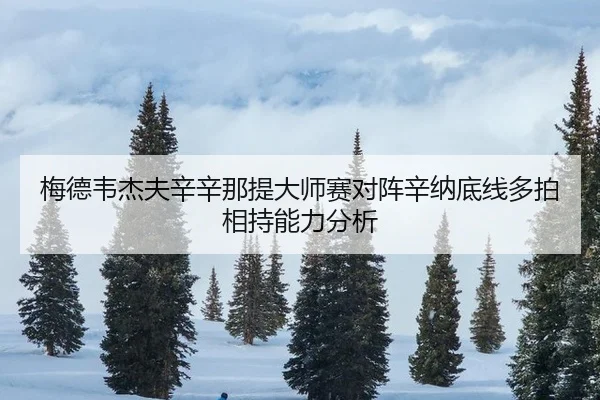 梅德韦杰夫辛辛那提大师赛对阵辛纳底线多拍相持能力分析